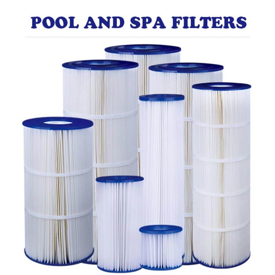 Pool and spa filter cartridges